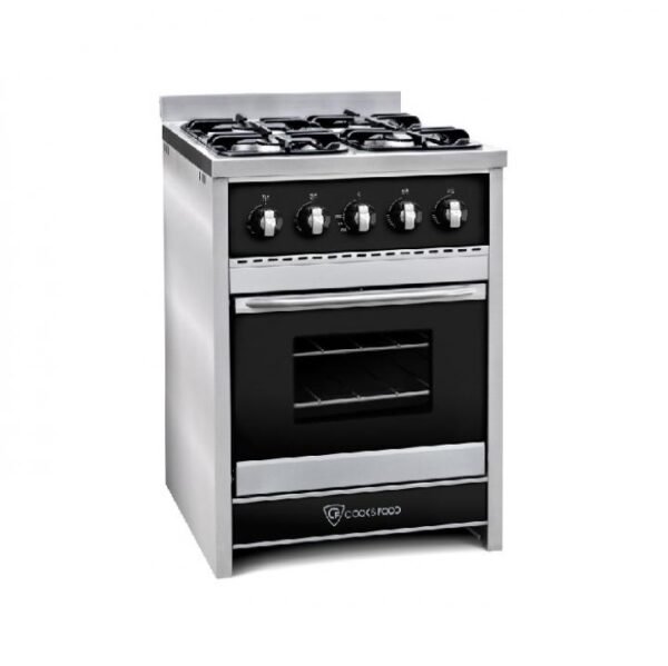 Cocina Acero Inox Corbelli Chiara CF 60 Negra