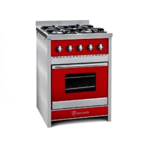 Cocina Acero Inox Corbelli Chiara CF 60 Roja