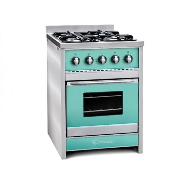 Cocina Acero Inox Corbelli Chiara CF 60 Verde