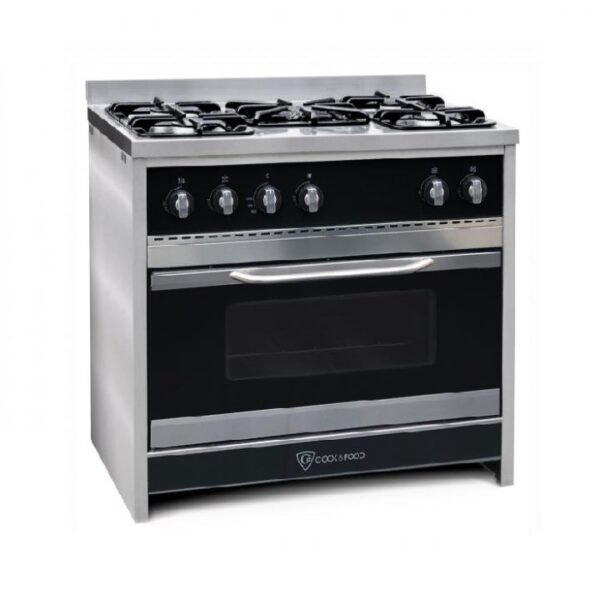 Cocina Acero Inox Corbelli Chiara CF 90 Negra