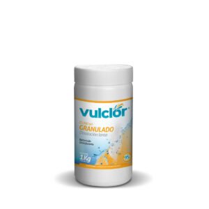 Cloro 90 Granulado Disolución Lenta x 1 kg Vulclor Vulcano