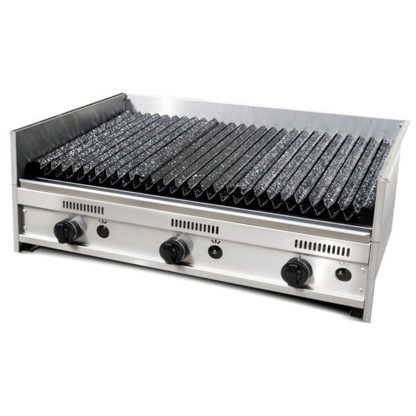 Parrilla Semi Ind Acero Inox Corbelli CFP 90