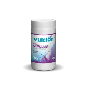 Cloro 60 Granulado Disolución Rápida x 1 kg Vulclor Vulcano