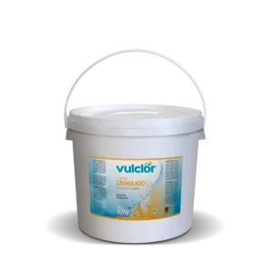Cloro 90 Granulado Disolución Lenta x 10 kg Vulclor Vulcano