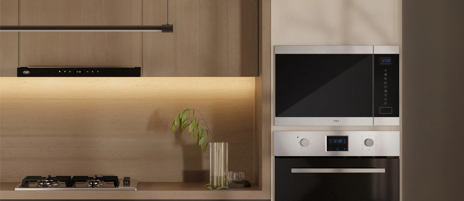 Microondas Empotrable Smart Steel - Imagen 2